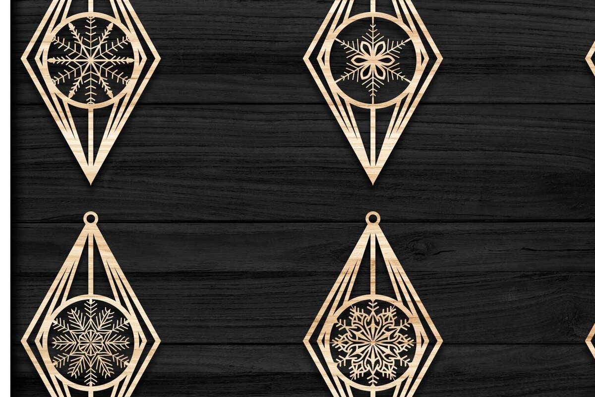 Intra απο ξύλο plywood 3mm-4mm πάχος - Σκουλαρίκια Κοσμήματα Laser Cut  Bundle 41 Δίασταση 3x3 cm INTRAFABR-78344118