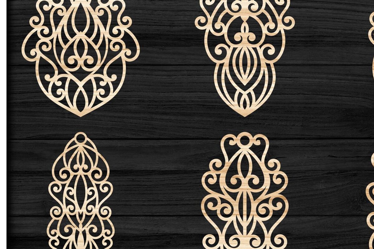 Intra απο ξύλο plywood 3mm-4mm πάχος - Σκουλαρίκια Κοσμήματα Laser Cut  Bundle 50 Δίασταση 3x3 cm INTRAFABR-78344611