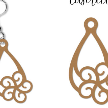 Intra απο ξύλο plywood 3mm-4mm πάχος - Σκουλαρίκια Laser Cut Bundle Δίασταση 3x3 cm INTRAFABR-110782694 - Image 6