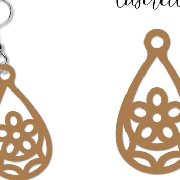 Intra απο ξύλο plywood 3mm-4mm πάχος - Σκουλαρίκια Laser Cut Bundle Δίασταση 3x3 cm INTRAFABR-110782694 - Image 11