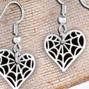 Intra απο ξύλο plywood 3mm-4mm πάχος - Σκουλαρίκια Laser cut. Σκουλαρίκια απόκριες. Δίασταση 3x3 cm INTRAFABR-104341509