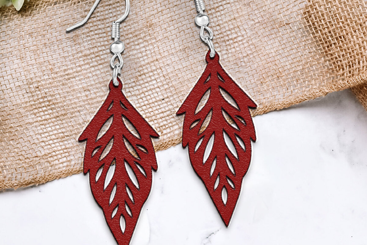 Intra απο ξύλο plywood 3mm-4mm πάχος - Σκουλαρίκια Laser cut. Σκουλαρίκια κοπής με λέιζερ S Δίασταση 3x3 cm INTRAFABR-111084350