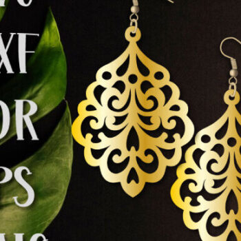 Intra απο ξύλο plywood 3mm-4mm πάχος - Σκουλαρίκια Laser Cut , Boho Σκουλαρίκια. Δίασταση 3x3 cm INTRAFABR-99491117 - Image 1