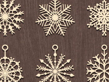 Intra απο ξύλο plywood 3mm-4mm πάχος - Σκουλαρίκια Laser Cut Bundle Δίασταση 3x3 cm INTRAFABR-73558593 - Image 6