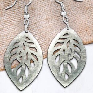 Intra απο ξύλο plywood 3mm-4mm πάχος - Σκουλαρίκια Laser cut. Σκουλαρίκια Teadrop  Δίασταση 3x3 cm INTRAFABR-111880821