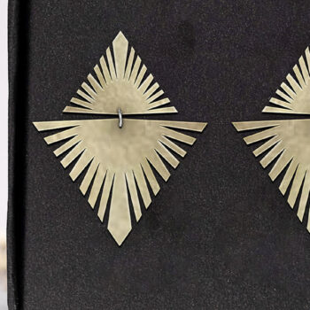 Intra απο ξύλο plywood 3mm-4mm πάχος - Σκουλαρίκια Laser cut. Σκουλαρίκια Teadrop Δίασταση 3x3 cm INTRAFABR-112646177 - Image 1