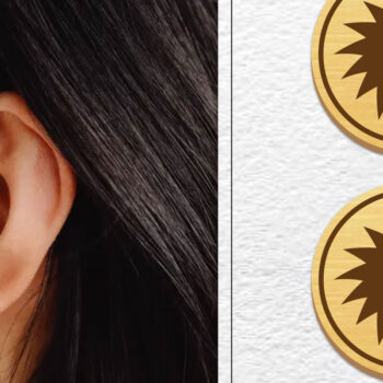 Intra απο ξύλο plywood 3mm-4mm πάχος - Σκουλαρίκια Μαγνήτης Laser Cut Bundle Δίασταση 3x3 cm INTRAFABR-101770296 - Image 13