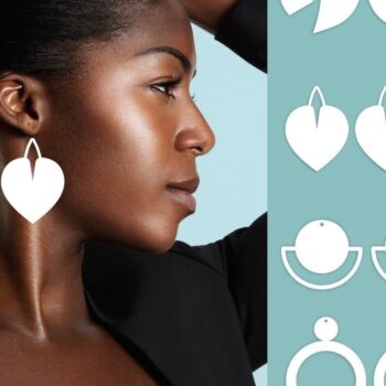 Intra απο ξύλο plywood 3mm-4mm πάχος - Σκουλαρίκια  Bundle |  κοπής με λέιζερ Δίασταση 5x7 cm INTRAFABR-32785613 - Image 6