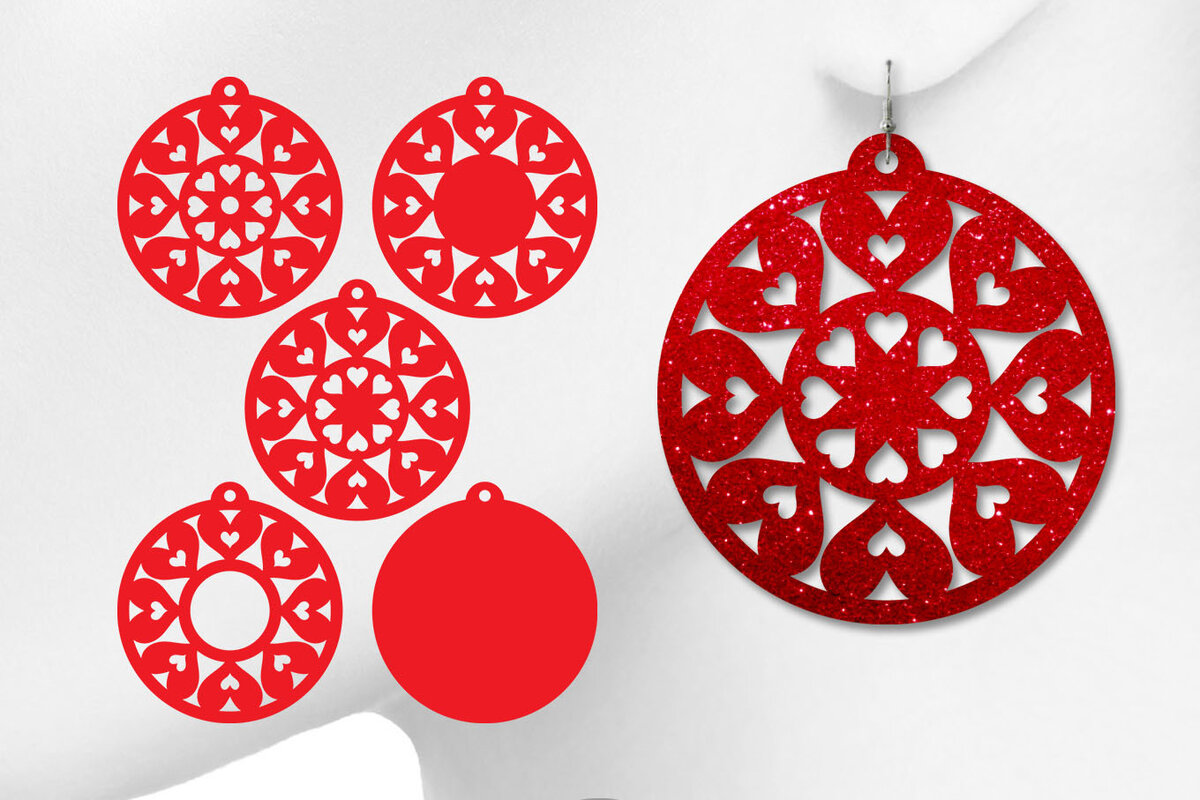 Intra απο ξύλο plywood 3mm-4mm πάχος - Σκουλαρίκια  για  Δίασταση 3x3 cm INTRAFABR-15597048