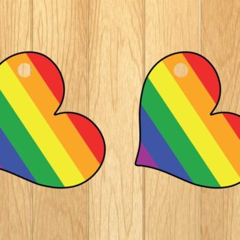 Intra απο ξύλο plywood 3mm-4mm πάχος - Πρότυπο σκουλαρίκια Δίασταση 3x3 cm INTRAFABR-12911371 - Image 5