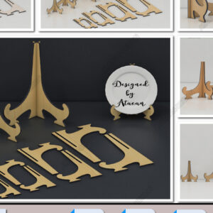 Intra απο ξύλο plywood 3mm-4mm πάχος - Easel Display Stand Multiple Sizes Mater Δίασταση 30x20 cm INTRAFABR-95436186