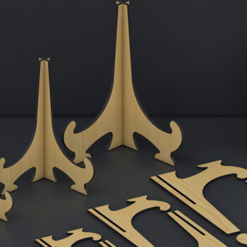 Intra απο ξύλο plywood 3mm-4mm πάχος - Easel Display Stand Multiple Sizes Mater Δίασταση 30x20 cm INTRAFABR-95436186 - Image 6