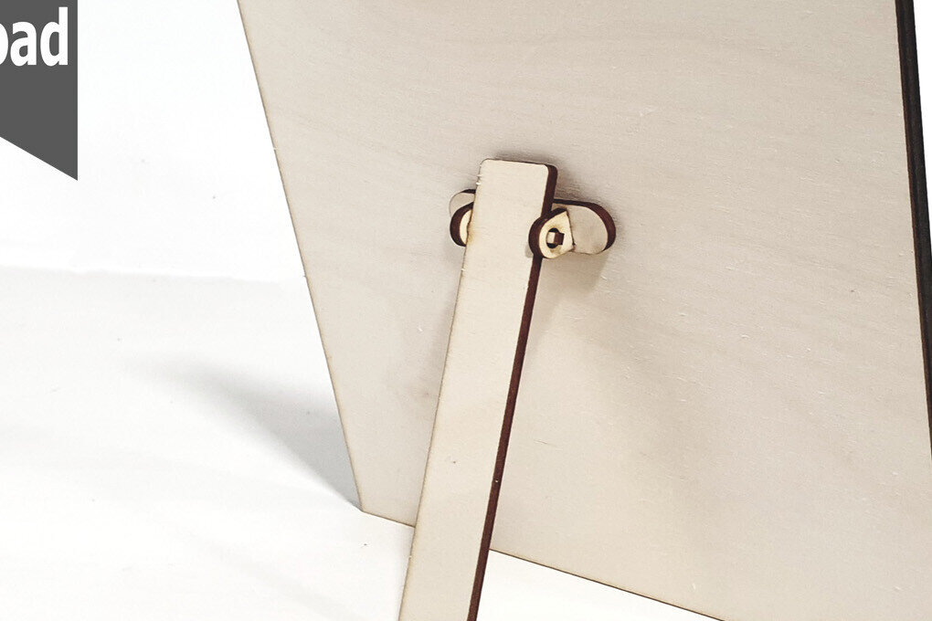 Intra απο ξύλο plywood 3mm-4mm πάχος - Πλάτες καβαλέτο, πόδια για κορνίζα Δίασταση 20x25 cm INTRAFABR-84198543