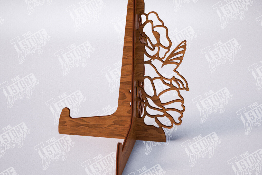 Intra απο ξύλο plywood 3mm-4mm πάχος - Στάση καβαλέτο | Πλάκα Τέχνης | Εμφάνιση φωτογραφιών Δίασταση 20x20 cm INTRAFABR-114079068