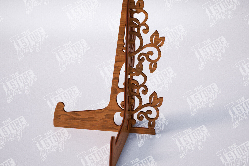 Intra απο ξύλο plywood 3mm-4mm πάχος - Στάση καβαλέτο | Πλάκα Τέχνης | Εμφάνιση φωτογραφιών Δίασταση 20x20 cm INTRAFABR-114079073