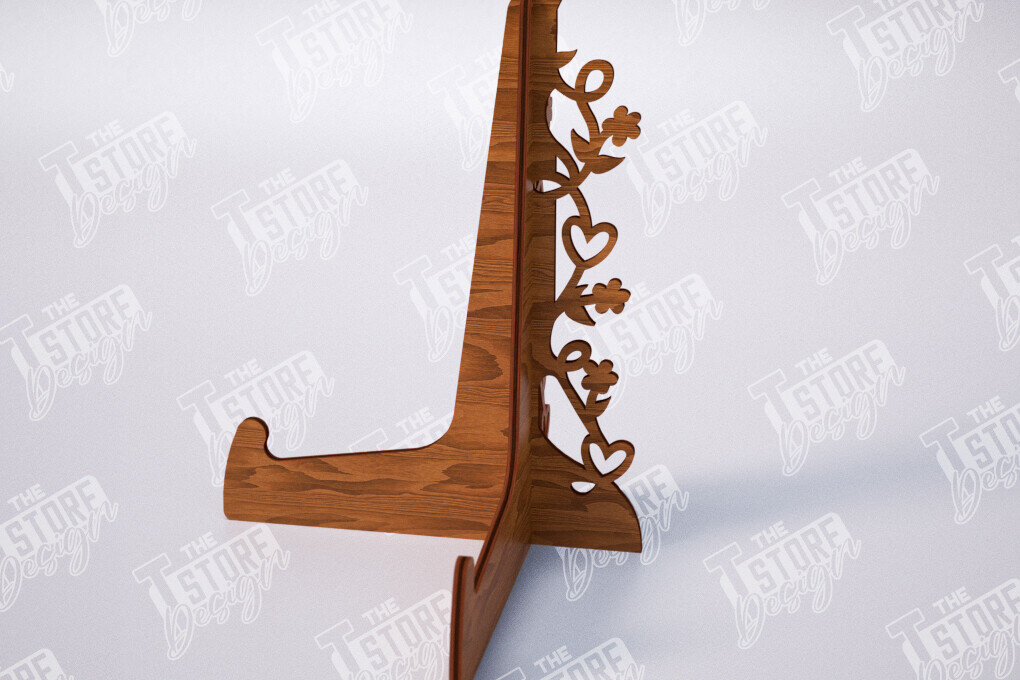 Intra απο ξύλο plywood 3mm-4mm πάχος - Στάση καβαλέτο | Πλάκα Τέχνης | Εμφάνιση φωτογραφιών Δίασταση 20x20 cm INTRAFABR-114079078