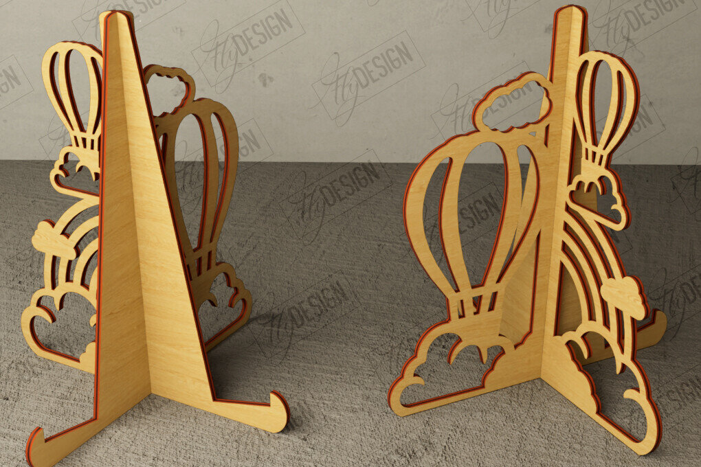 Intra απο ξύλο plywood 3mm-4mm πάχος - Στάση καβαλέτο | Πλάκα Τέχνης | Εμφάνιση φωτογραφιών Δίασταση 20x20 cm INTRAFABR-112697255