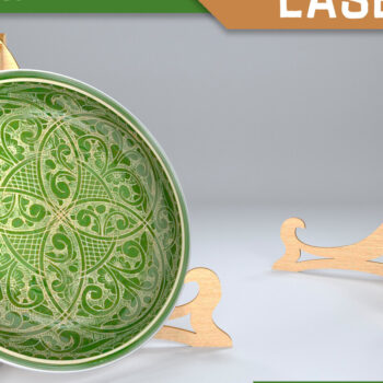 Intra απο ξύλο plywood 3mm-4mm πάχος - Easel Stands Laser Cut. Σχεδιασμός Δίασταση 30x20 cm INTRAFABR-82462233 - Image 1