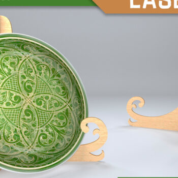 Intra απο ξύλο plywood 3mm-4mm πάχος - Easel Stands Laser Cut. Σχεδιασμός Δίασταση 30x20 cm INTRAFABR-82462287 - Image 1