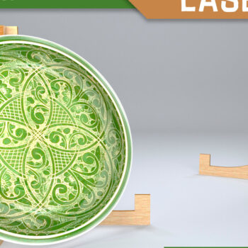 Intra απο ξύλο plywood 3mm-4mm πάχος - Easel Stands Laser Cut. Σχεδιασμός Δίασταση 30x20 cm INTRAFABR-82531882 - Image 1