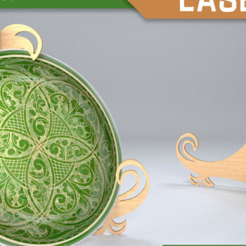 Intra απο ξύλο plywood 3mm-4mm πάχος - Easel Stands Laser Cut. Σχεδιασμός Δίασταση 30x20 cm INTRAFABR-82462129 - Image 1