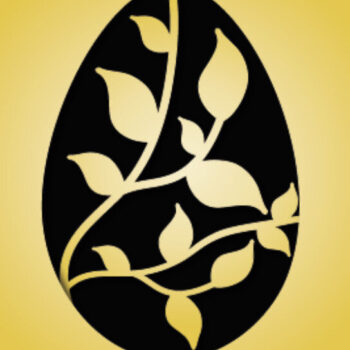 Intra απο ξύλο plywood 3mm-4mm πάχος - Πάσχα Δίασταση 15x15 cm INTRAFABR-24450927 - Image 2