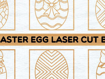 Intra απο ξύλο plywood 3mm-4mm πάχος - Πασχαλινό 6 Σετ Αυγού με λέιζερ Cut File  Δίασταση 40x50 cm INTRAFABR-67115723 - Image 1