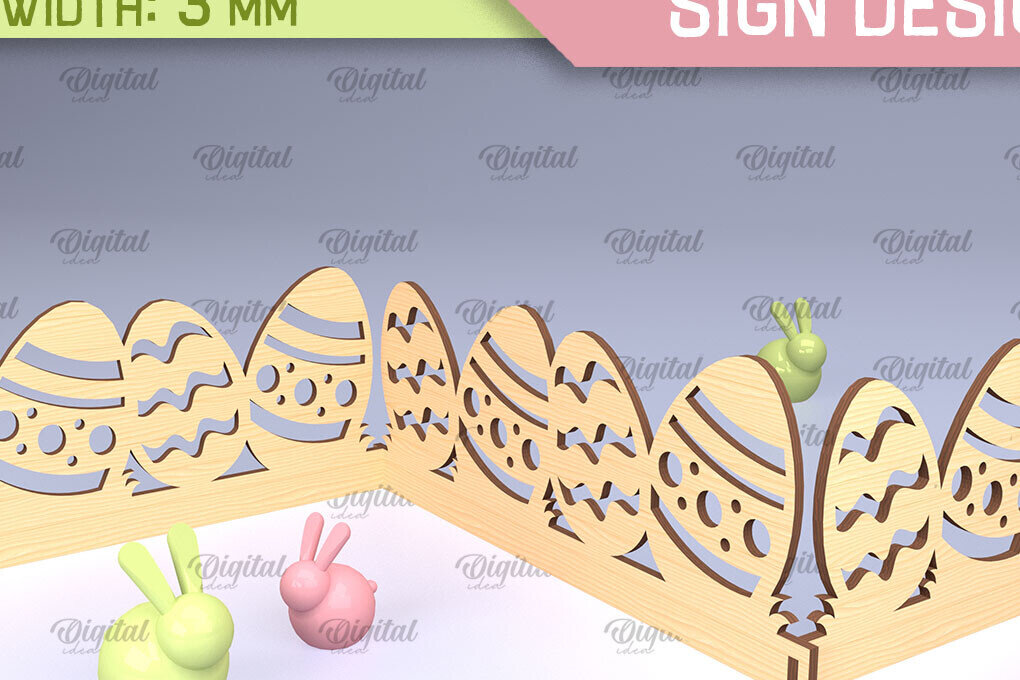 Intra απο ξύλο plywood 3mm-4mm πάχος - Πασχαλινό Σήμα Ακορντεόν Laser Cut  Δίασταση 15x15 cm INTRAFABR-91431029