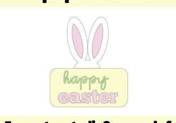 Intra απο ξύλο plywood 3mm-4mm πάχος - Πασχαλινό Απλικέ Δίασταση 15x15 cm INTRAFABR-66396996 - Image 1