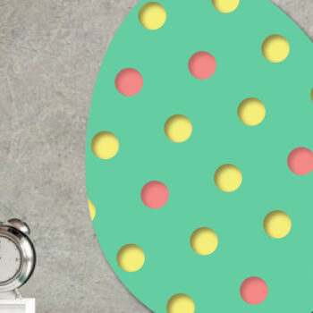 Intra απο ξύλο plywood 3mm-4mm πάχος - Πασχαλινό μωρό με πολυστρωματικό κόψιμο με λέιζερ Δίασταση 15x15 cm INTRAFABR-26325508 - Image 1