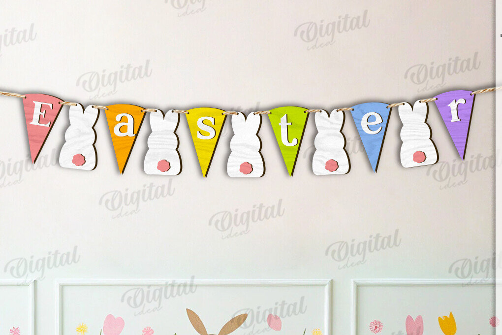 Intra απο ξύλο plywood 3mm-4mm πάχος - Πασχαλινό πανό με λέιζερ Δίασταση 15x15 cm INTRAFABR-118734639