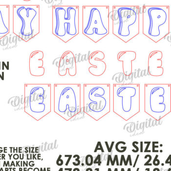 Intra απο ξύλο plywood 3mm-4mm πάχος - Πασχαλινό πανό με λέιζερ Δίασταση 15x15 cm INTRAFABR-118734651 - Image 2