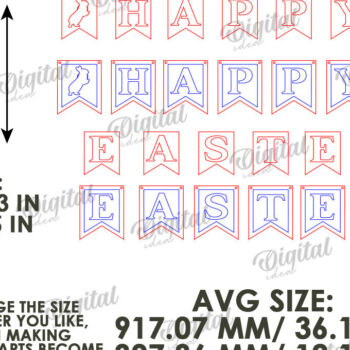 Intra απο ξύλο plywood 3mm-4mm πάχος - Πασχαλινά Πανό Πακέτο κοπής με λέιζερ Δίασταση 15x15 cm INTRAFABR-118425500 - Image 4