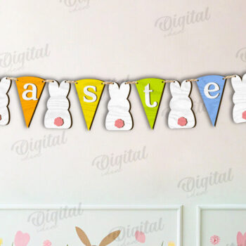 Intra απο ξύλο plywood 3mm-4mm πάχος - Πασχαλινά Πανό Πακέτο κοπής με λέιζερ Δίασταση 15x15 cm INTRAFABR-118425500 - Image 11