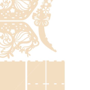 Intra απο ξύλο plywood 3mm-4mm πάχος - Πασχαλινό καλάθι, Αυγοθήκη, Πασχαλινό ντεκόρ Δίασταση 11x8 cm INTRAFABR-61997980 - Image 8