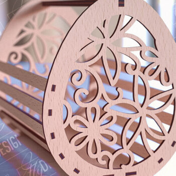 Intra απο ξύλο plywood 3mm-4mm πάχος - Πασχαλινό καλάθι Laser Cut | Καλό Πάσχα Δίασταση 15x15 cm INTRAFABR-90357092 - Image 11