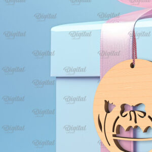 Intra απο ξύλο plywood 3mm-4mm πάχος - Πασχαλινό καλάθι Ετικέτα . Πασχαλινή  Δίασταση 15x15 cm INTRAFABR-91680578