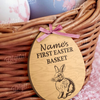 Intra απο ξύλο plywood 3mm-4mm πάχος - Πασχαλινό καλάθι Ετικέτες LaserCut Bundle Δίασταση 15x15 cm INTRAFABR-115232354 - Image 11