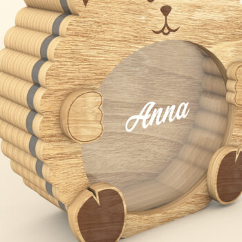 Intra απο ξύλο plywood 3mm-4mm πάχος - Πρότυπο κουτιού καραμέλας για το Πάσχα Δίασταση 9x9 cm INTRAFABR-115534423 - Image 1