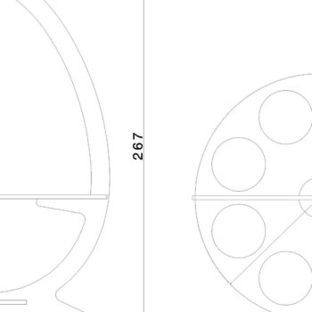 Intra απο ξύλο plywood 3mm-4mm πάχος - Πασχαλινό κουτί, Αυγοθήκη,  Δίασταση 15x15 cm INTRAFABR-64573188 - Image 4