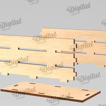 Intra απο ξύλο plywood 3mm-4mm πάχος - Πασχαλινό κουτί LaserCut. Πασχαλινό καλάθι διακόσμηση Δίασταση 15x15 cm INTRAFABR-116707963 - Image 2