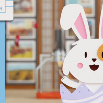 Intra απο ξύλο plywood 3mm-4mm πάχος - Πασχαλινό λαγουδάκι 3D  Laser Cut BUNDLE Δίασταση 20x25 cm INTRAFABR-93628648 - Image 7