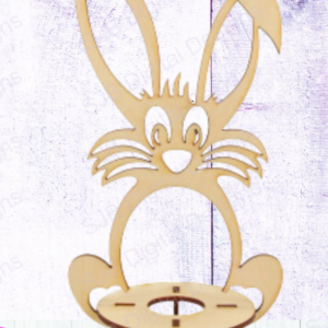 Intra απο ξύλο plywood 3mm-4mm πάχος - Πασχαλινό Μπάνι Αυγοθήκη ,  Δίασταση 15x15 cm INTRAFABR-65286574