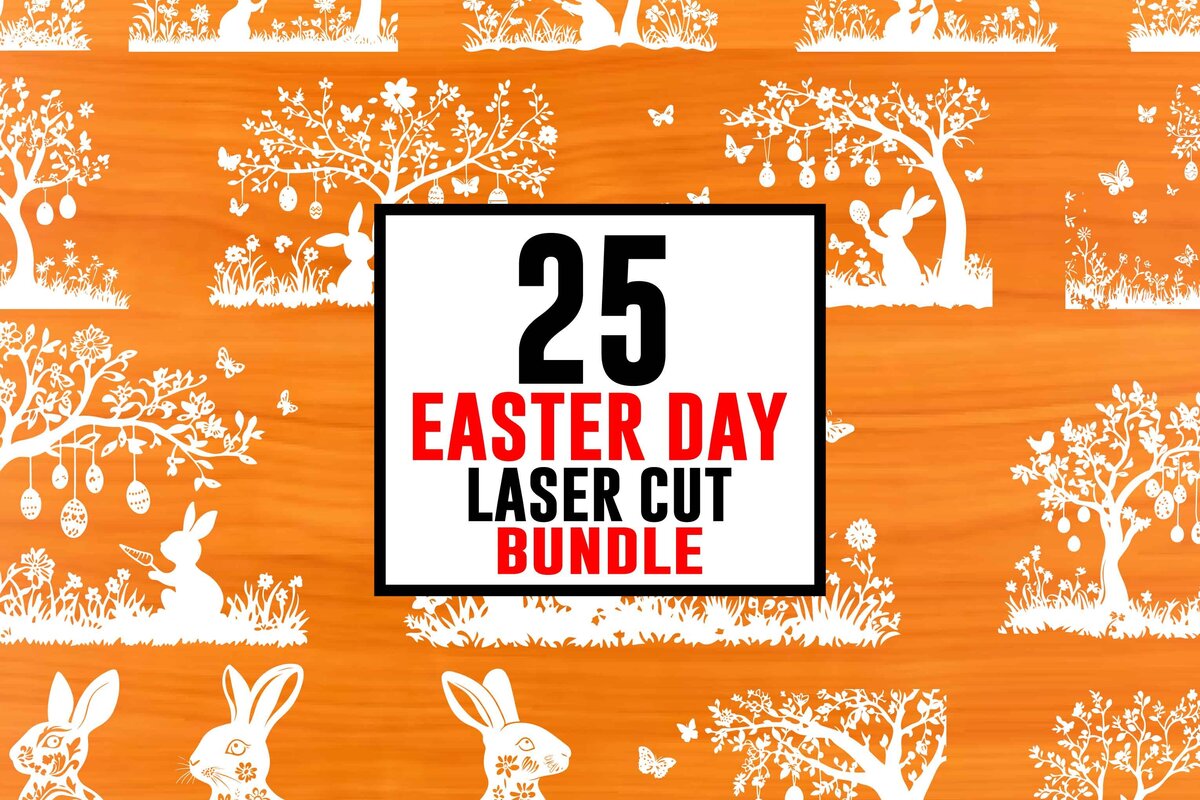 Intra απο ξύλο plywood 3mm-4mm πάχος - Πασχαλινό Μπάνι Οικογενειακή Σιλουέτα Πακέτο Δίασταση 4x4 cm INTRAFABR-117695643