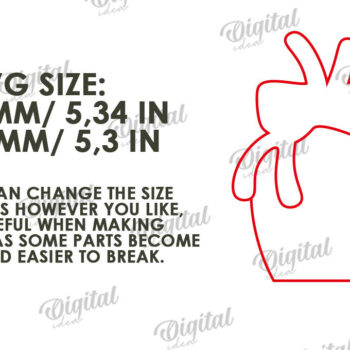 Intra απο ξύλο plywood 3mm-4mm πάχος - Πασχαλινό λαγουδάκι με λέιζερ. Bunny Puzzle  Δίασταση 15x15 cm INTRAFABR-116405069 - Image 2