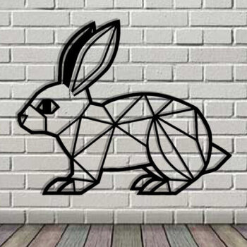 Intra απο ξύλο plywood 3mm-4mm πάχος - Easter Bunny Laser Cut Δίασταση 40x50 cm INTRAFABR-116855921 - Image 2