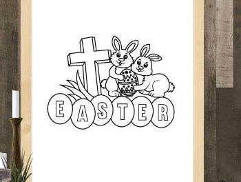 Intra απο ξύλο plywood 3mm-4mm πάχος - Πασχαλινό-λαγουδάκι-μεταλλικό-τοίχο-τέχνη-λέιζερ Δίασταση 40x50 cm INTRAFABR-97259749 - Image 8