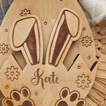 Intra απο ξύλο plywood 3mm-4mm πάχος - Δώρο Πασχαλινό Μπάνι Κάτοχος Χρημάτων Δίασταση 4x4 cm INTRAFABR-116082433 - Image 7