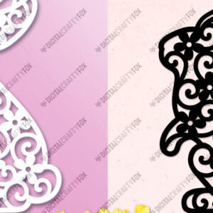 Intra απο ξύλο plywood 3mm-4mm πάχος - Πασχαλινό λαγουδάκι, κόψιμο με λέιζερ Δίασταση 6x6 cm INTRAFABR-115437853