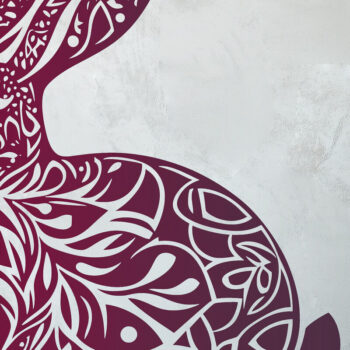 Intra απο ξύλο plywood 3mm-4mm πάχος - Πασχαλινό λαγουδάκι Paper Cut  Bundle Δίασταση 4x4 cm INTRAFABR-115508008 - Image 10